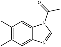 1H-Benzimidazole,1-acetyl-5,6-dimethyl-(9CI) 结构式