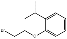 1-(2-bromoethoxy)-2-isopropylbenzene Structure