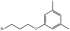 1-(3-溴丙氧基)-3,5-二甲苯, 3245-53-2, 结构式
