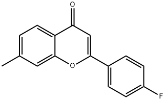 2-(4-FLUOROPHENYL)-7-METHYL-4H-CHROMEN-4-ONE Structure
