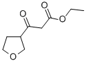 ETHYL 3-(TETRAHYDROFURAN-3-YL)-3-OXOPROPANOATE 化学構造式