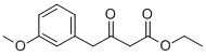 4-(3-METHOXY-PHENYL)-3-OXO-BUTYRIC ACID ETHYL ESTER Structure