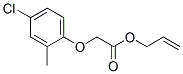 (4-Chloro-2-methylphenoxy)acetic acid allyl ester 结构式