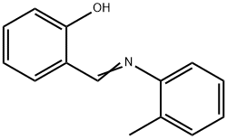2-((O-TOLYLIMINO)METHYL)PHENOL Struktur