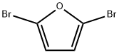 2,5-ジブロモフラン 化学構造式