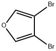3,4-二溴呋喃,32460-02-9,结构式