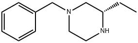 (S)-1-苄基-3-乙基哌嗪, 324750-04-1, 结构式
