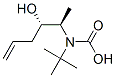 Carbamic acid, [(1R,2S)-2-hydroxy-1-methyl-4-pentenyl]-, 1,1-dimethylethyl Struktur