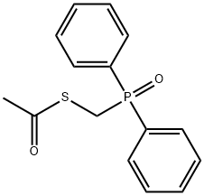 (MercaptoMethyl)diphenylphosphine Oxide Structure