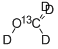 メタノール(13C; D4) 化学構造式