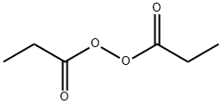 ビス(1-オキソプロピル)ペルオキシド 化学構造式