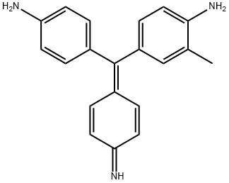 塩基性フクシン 化学構造式