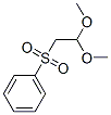 Benzene, [(2,2-dimethoxyethyl)sulfonyl]- Structure