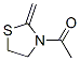 3-Acetyl-2-methylenethiazolidine Structure