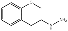 1-(2-methoxyphenethyl)hydrazine 化学構造式