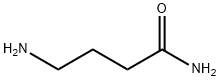 γ-アミノブチルアミド 化学構造式