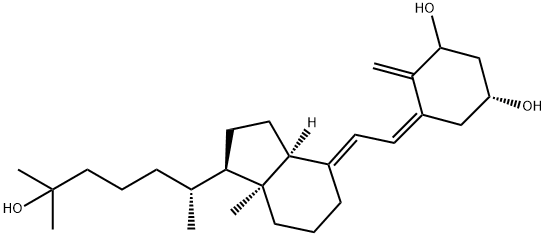 1,25-DIHYDROXYVITAMIN D3 Structure