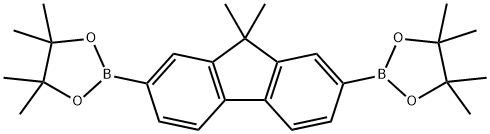 1,3,2-DIOXABOROLANE, 2,2'-(9,9-DIMETHYL-9H-FLUORENE-2,7-DIYL)BIS[4,4,5,5-TETRAMETHYL] Structure