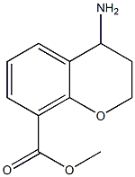 2H-1-Benzopyran-8-carboxylicacid,4-amino-3,4-dihydro-,methylester,(+)-(9CI) Struktur