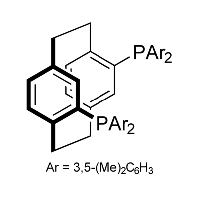 (S)-(+)-4,12-BIS(DI(3,5-XYLYL)PHOSPHINO)-[2.2]-PARACYCLOPHANE ,CTH-(S)-3,5-XYLYL-PHANEPHOS Struktur