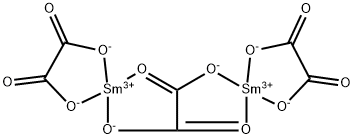 Samarium オキサレト ヘキサ水和物 化学構造式
