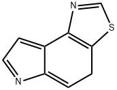 4H-Pyrrolo[3,2-e]benzothiazole(9CI) Structure