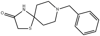8-Benzyl-1-thia-4,8-diazaspiro[4.5]decan-3-one Structure