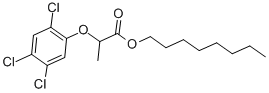 Isooctyl 2-(2,4,5-trichlorophenoxy)propionate Structure