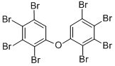 オクタブロモジフェニルエーテル 化学構造式