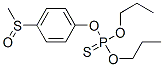 O-[4-(Methylsulfinyl)phenyl]O,O-dipropyl=phosphorothioate Structure