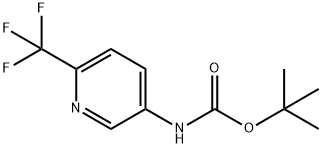 N-BOC-5-氨基-2-三氟甲基吡啶, 325457-86-1, 结构式