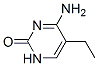 4-アミノ-5-エチル-2(1H)-ピリミジノン 化学構造式
