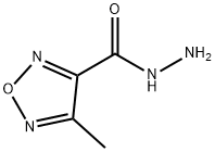 3-呋咱羧酸,4-甲基-,肼 结构式
