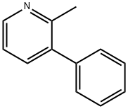 2-METHYL-3-PHENYLPYRIDINE Struktur