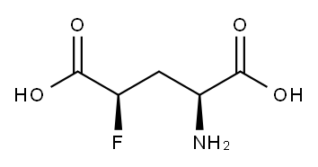L-ERYTHRO-4-FLUOROGLUTAMIC ACID Structure