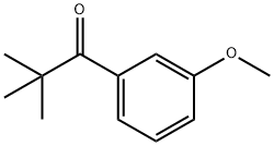 2,2-DIMETHYL-3'-METHOXYPROPIOPHENONE Struktur