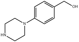 4-(1-Piperazinyl)benzyl alcohol Structure
