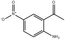 2'-アミノ-5'-ニトロアセトフェノン 化学構造式