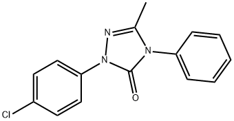 1-(p-Chlorophenyl)-3-methyl-4-phenyl-1H-1,2,4-triazol-5(4H)-one|
