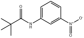 2,2-dimethyl-N-(3-nitrophenyl)propanamide 结构式