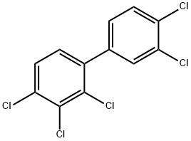 2,3,4,3',4'-ペンタクロロ-1,1'-ビフェニル 化学構造式