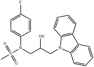 2,4-二氟-5-硝基苯硼酸 结构式
