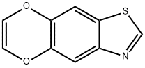 [1,4]Dioxino[2,3-f]benzothiazole(9CI) Struktur