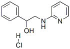 alpha-[(2-pyridylamino)methyl]benzyl alcohol monohydrochloride , 326-43-2, 结构式