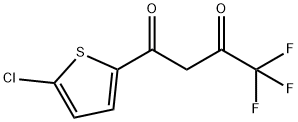 1-(5-氯噻吩-2-基)-4,4,4-三氟丁-1,3-二酮,326-73-8,结构式