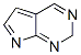 2H-Pyrrolo[2,3-d]pyrimidine (8CI,9CI) Struktur