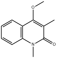 4-Methoxy-1,3-dimethylquinolin-2(1H)-one Structure