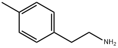 4-メチルベンゼンエタンアミン 化学構造式