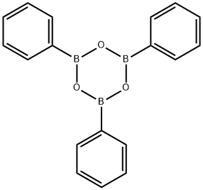 2,4,6-Triphenylboroxin  Struktur