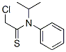 Ethanethioamide,  2-chloro-N-(1-methylethyl)-N-phenyl- Structure